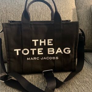 Marc Jacobs Black The Tote Bag Duffel medium